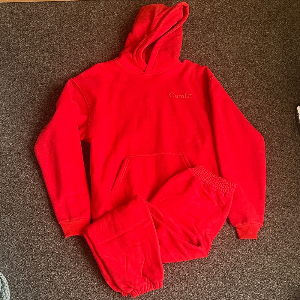 (ITEM ON HOLD) Comfit Red Women's Hoodie